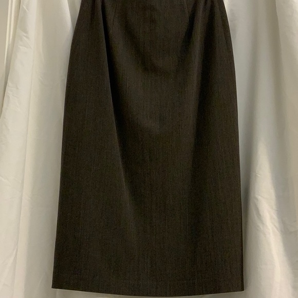 Jenne Maag Midi Front Zip Pencil Skirt - Picture 4 of 7
